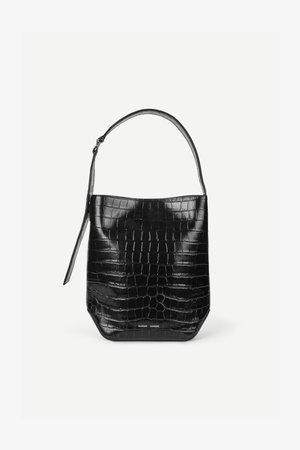 Samsøe Samsøe SAELMEGADE BUCKET BAG - Håndveske - black