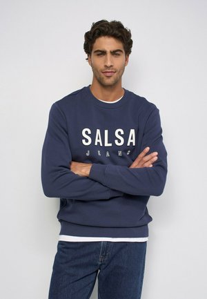 Salsa Jeans, SALSA JEANS LANGARM-SHIRTS REGULAR - Sudadera - blau dark