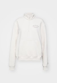 GRAPHIC QUARTER ZIP - Sportinis megztinis - off-white