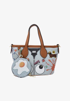 myMo, SET - Handtasche - blue camel