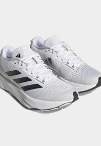 adidas Performance ADIZERO - Road running shoes - cloud white   core black   grey two