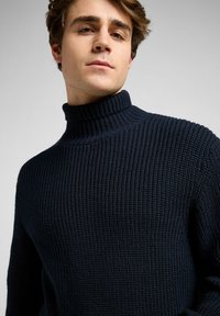 Lee LONG SLEEVE HEAVY TURTLE NECK - Maglione - rivet navy