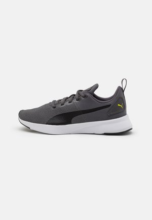 FLYER RUNNER JR UNISEX - Chaussures de running sur route - dark coal/black/lime smash