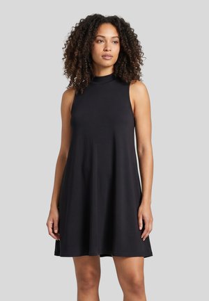 Urban Classics, LADIES A-LINE TURTLENECK DRESS 2-PACK - Robe de jour - black black