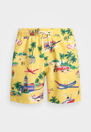 Polo Ralph Lauren, 5.75 INCH TRAVELER POLO BEAR SWIM TRUNK - Plavecké šortky - on holiday bear