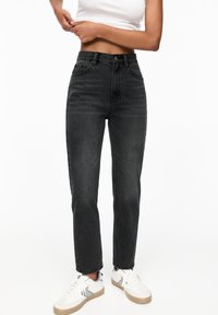 PULL&BEAR Mammajeans - dark grey