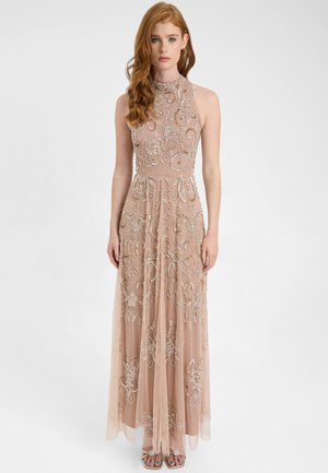 EMBELLISHED SEQUINS - Abiti per occasioni speciali - taupe blush