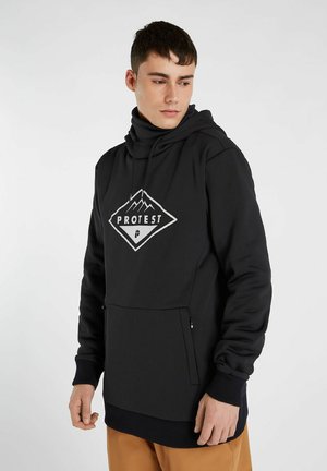 Protest PRTISSYK - Sweat à capuche - true black