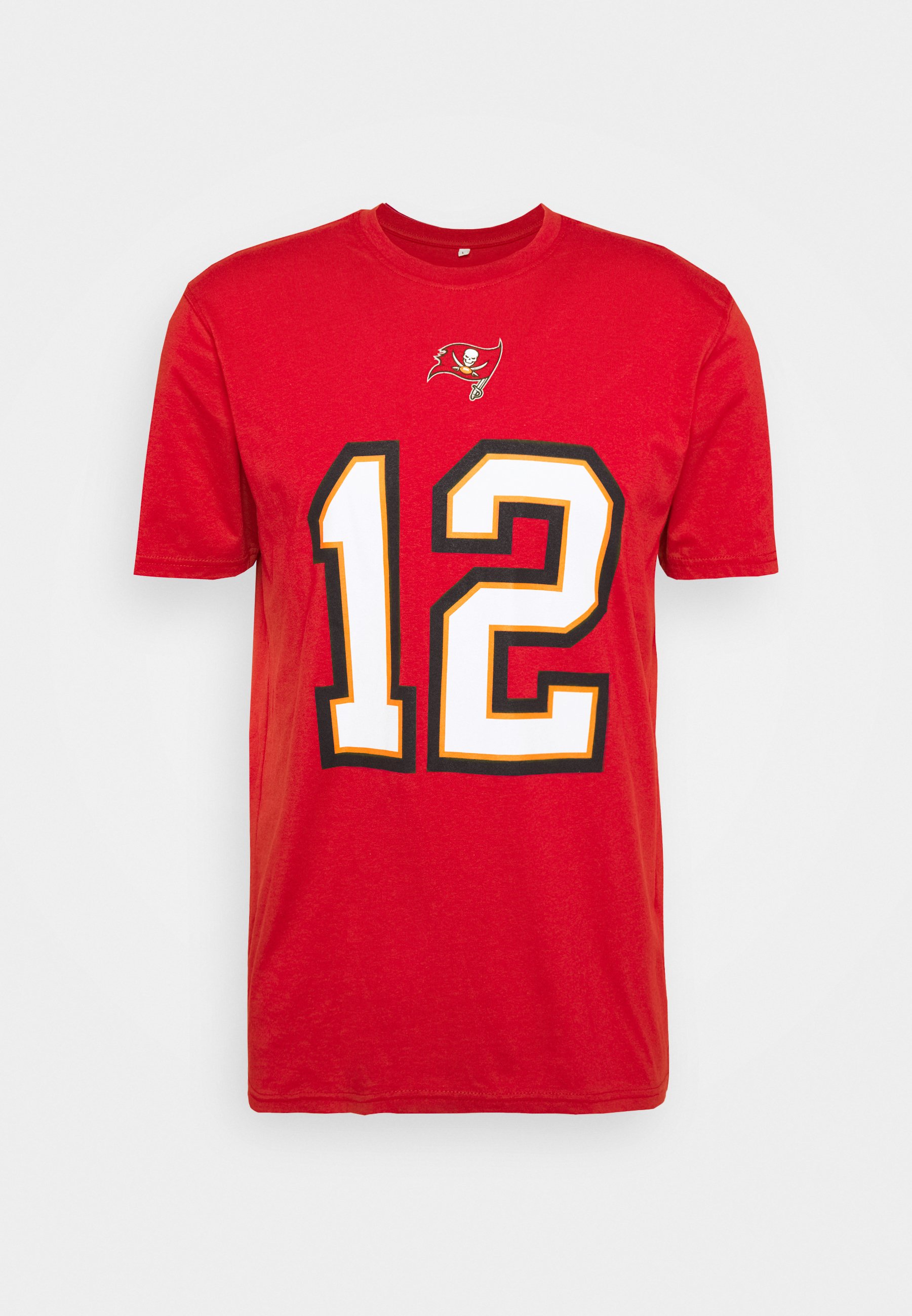 Felpa in Fibra di Poliestere Fitness QAZX # 12 Brady Buccaneers Maglia da Rugby da Uomo Maglia ad Asciugatura Rapida T-Shirt da Allenamento Maglia a Maniche Corte S-XXXL