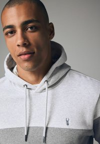 Next BLOCK MARL - REGULAR FIT - Hættetrøje - black