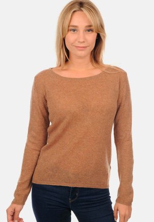 CALEEN - Pullover - camel chine
