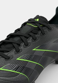 adidas Performance PREDATOR LEAGUE - Firm-ground football boots - core black/carbon/lucid lemon