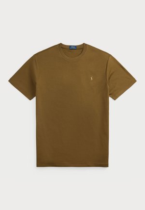 Polo Ralph Lauren Big & Tall SOFT COTTON CREWNECK T-SHIRT - Navadna majica - nature brown