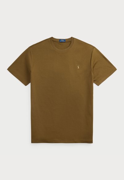 Polo Ralph Lauren Big & Tall SOFT COTTON CREWNECK T-SHIRT - Paprasti marškinėliai - nature brown
