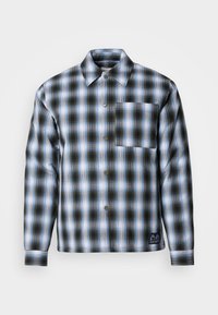 Scotch & Soda CHECK PADDED OVERSHIRT - Light jacket - thyme / blue bonnet shadow