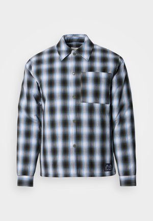 Scotch & Soda CHECK PADDED OVERSHIRT - Light jacket - thyme / blue bonnet shadow