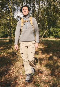 Patagonia RETRO MARSUPIAL - Felpa in pile - salt grey/light plume grey