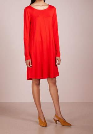 Abito in maglia - red