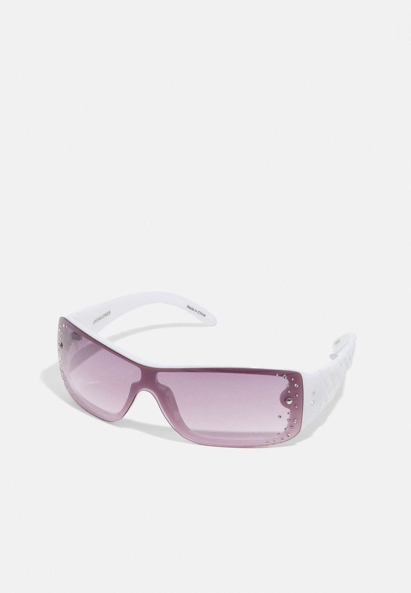 Jack & Jones - JACMARLO SUNGLASSES UNISEX - Sončna očala - white, Povečajte