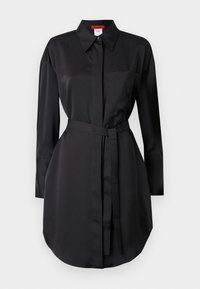TRENDY - Košilové šaty - black