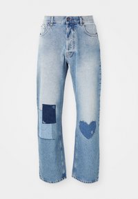 Straight leg jeans - multi blue