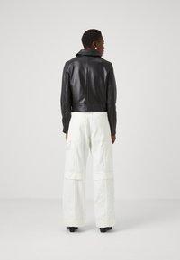BOSS SADENIA - Giacca di pelle - black