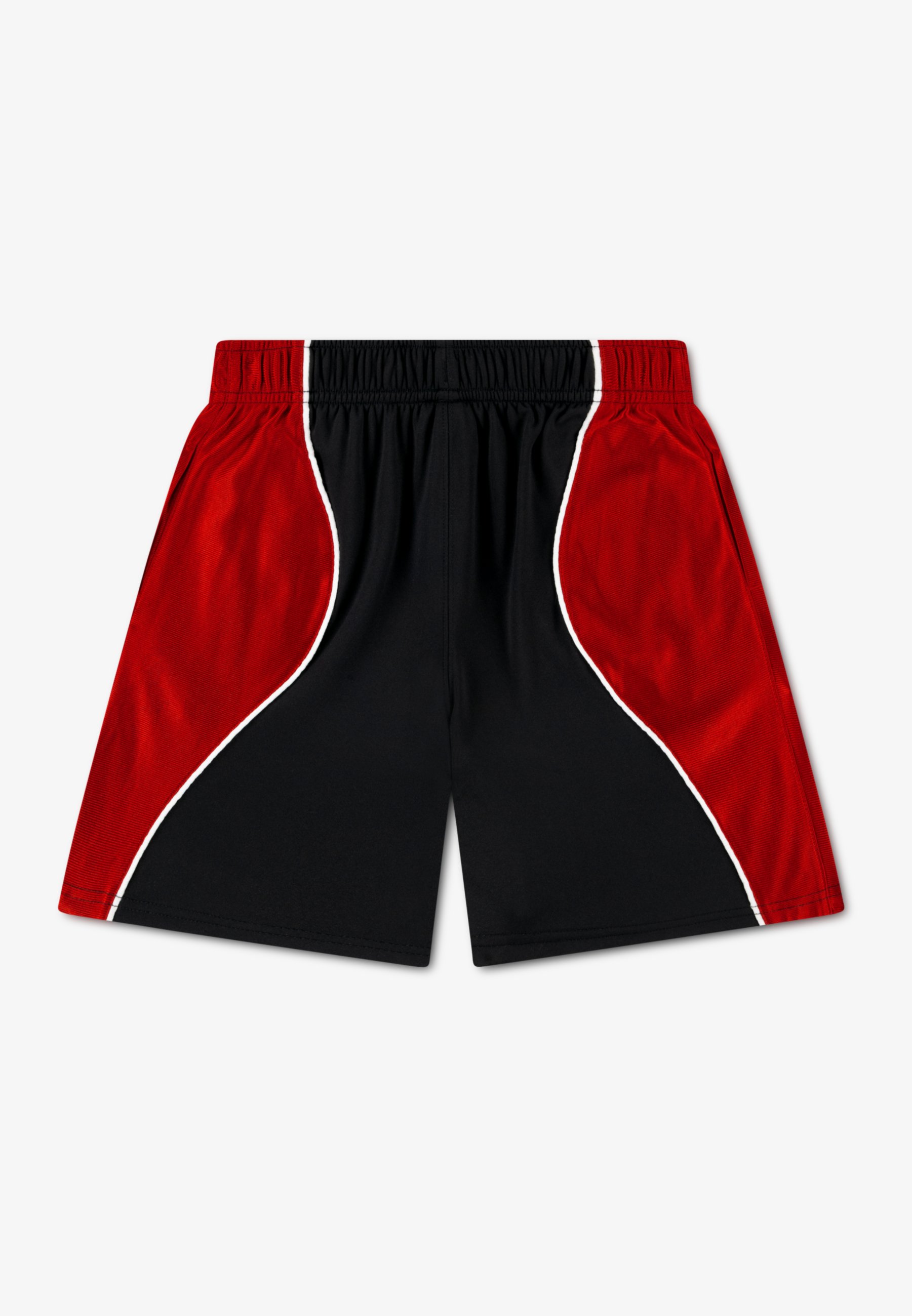 black red basketball shorts