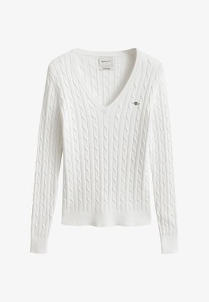 GANT, Strickpullover - eggshell