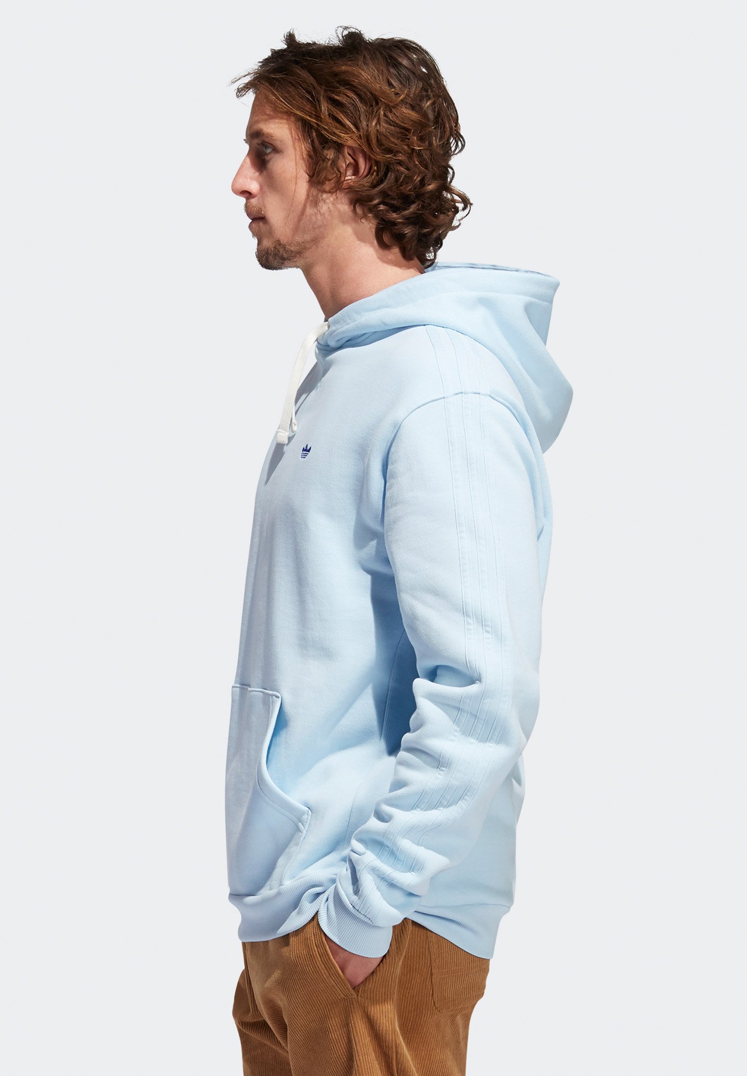 adidas Originals Kapuzenpullover ice blue royal blue adidas Originals Kapuzenpullover ice blue royal blue