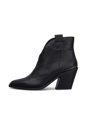 Bottines de cowboy / motard - black