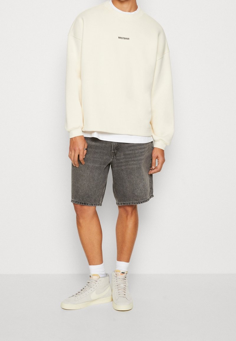 WRSTBHVR Felpa con zip - beige