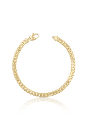 BRACELET PANZER , 22CM, 6MM - Armband - gelbgoldfarben