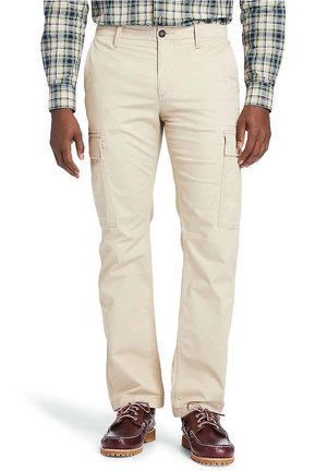 Pantalones cargo - beige