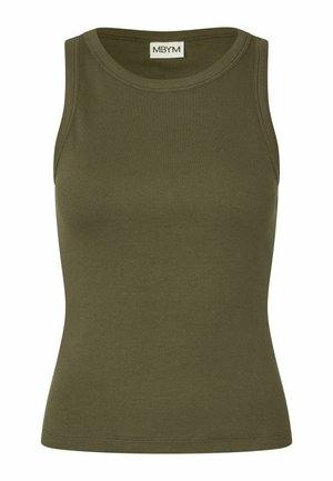 mbyM, JAXSON-M - Débardeur - warm olive