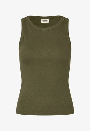 mbyM, JAXSON-M - Débardeur - warm olive