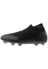 Puma Future 5 1 Netfit Fg Ag Moulded Stud Football Boots Black Asphalt Black Zalando Co Uk