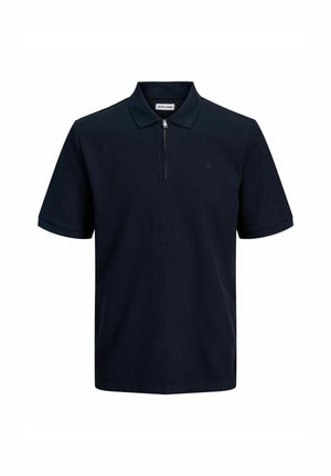 JJEAUSTIN ZIP - Polo shirt - navy blazer
