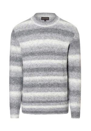 FINSHLEY & HARDING Jumper - grau weiß