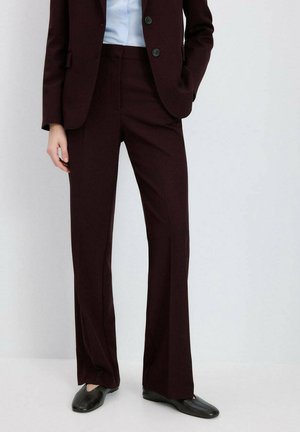 Pantalones - bordeaux
