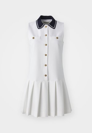 sandro RECOUPE - Rochie tip cămașă - blanc