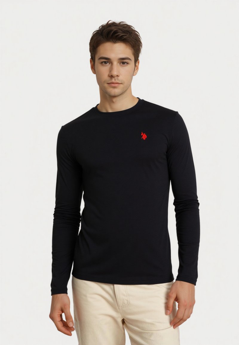 U.S. Polo Assn. Longsleeve - schwarz