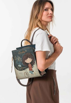 Anekke, MOCHILA CUADRADA TULIP - Mochila - beig