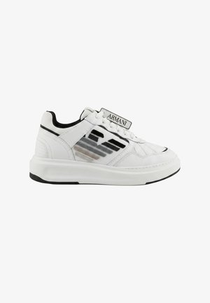 Emporio Armani, EMPORIO ARMANI SNEAKERS - Sneakers basse - white and black