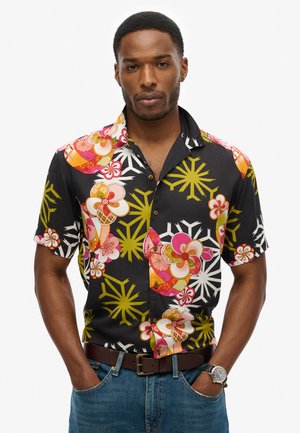 HAWAIIAN RESORT - Overhemd - asanoha black