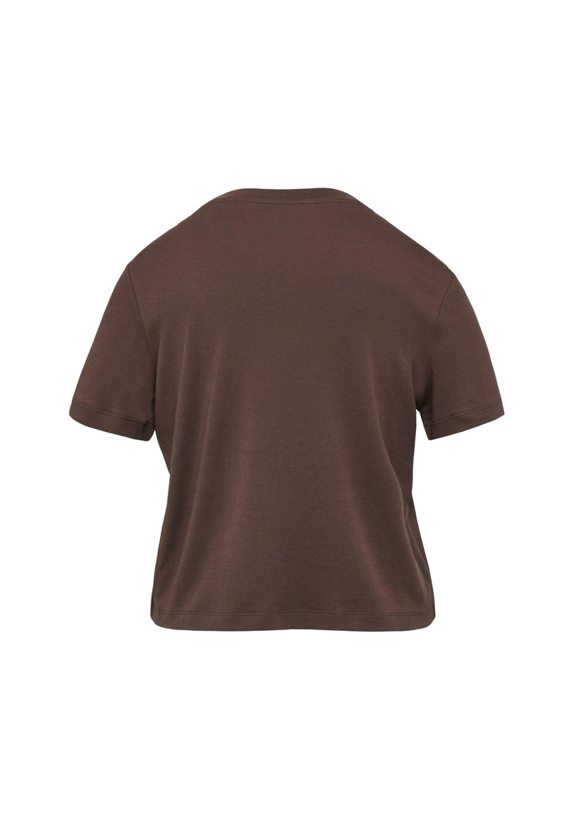 Top a manica corta Rosso da donna