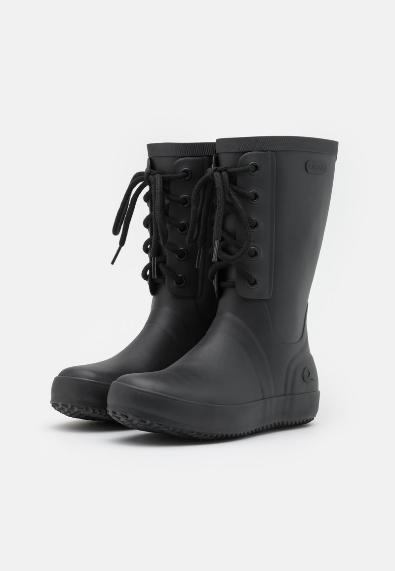 Damen Laufschuhe | Viking RETRO LOGG Gummistiefel black/schwarz - YV46611 Damen Laufschuhe | Viking RETRO LOGG Gummistiefel black/schwarz - YV46611