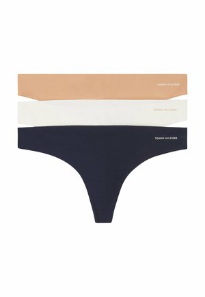 3-PACK  - G-strenge - ivory misty blush navy