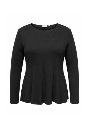 ONLY Carmakoma, TOP CARKENYA TOP - T-shirt à manches longues - black