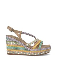 Alma en Pena Sandalias con plataforma - marrón topo