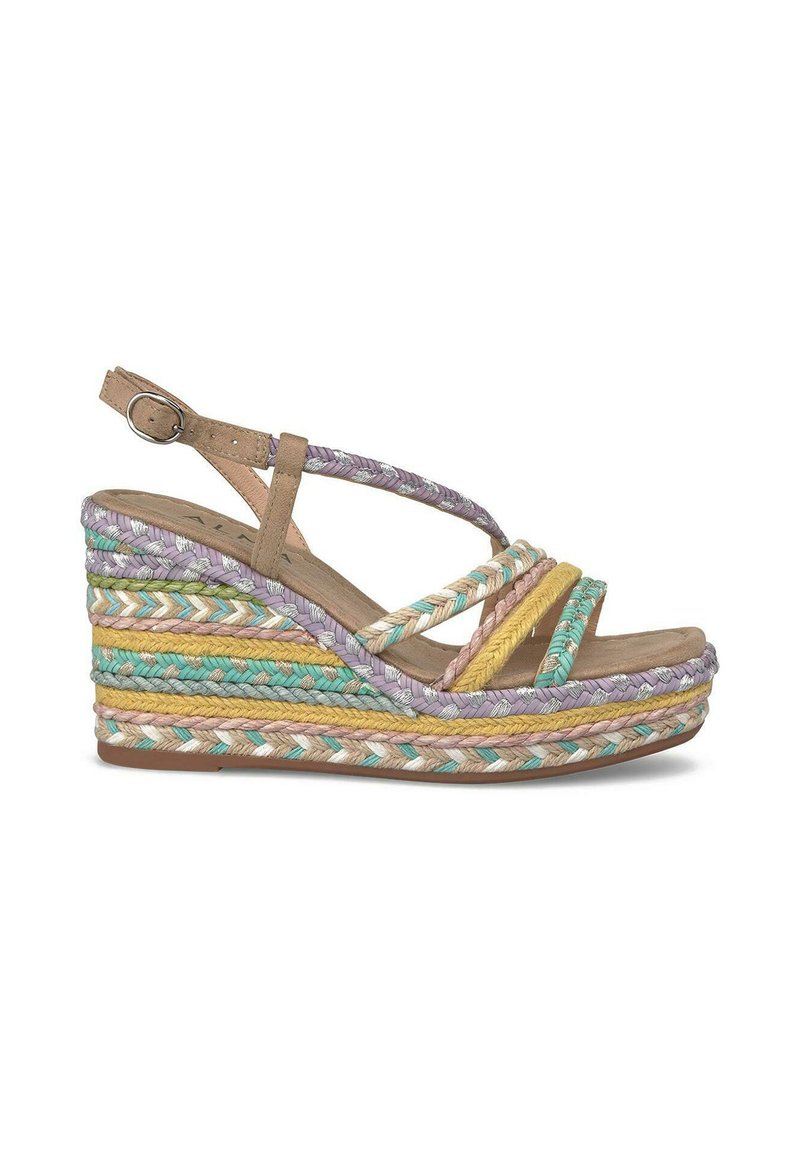 Alma en Pena Sandalias con plataforma - marrón topo